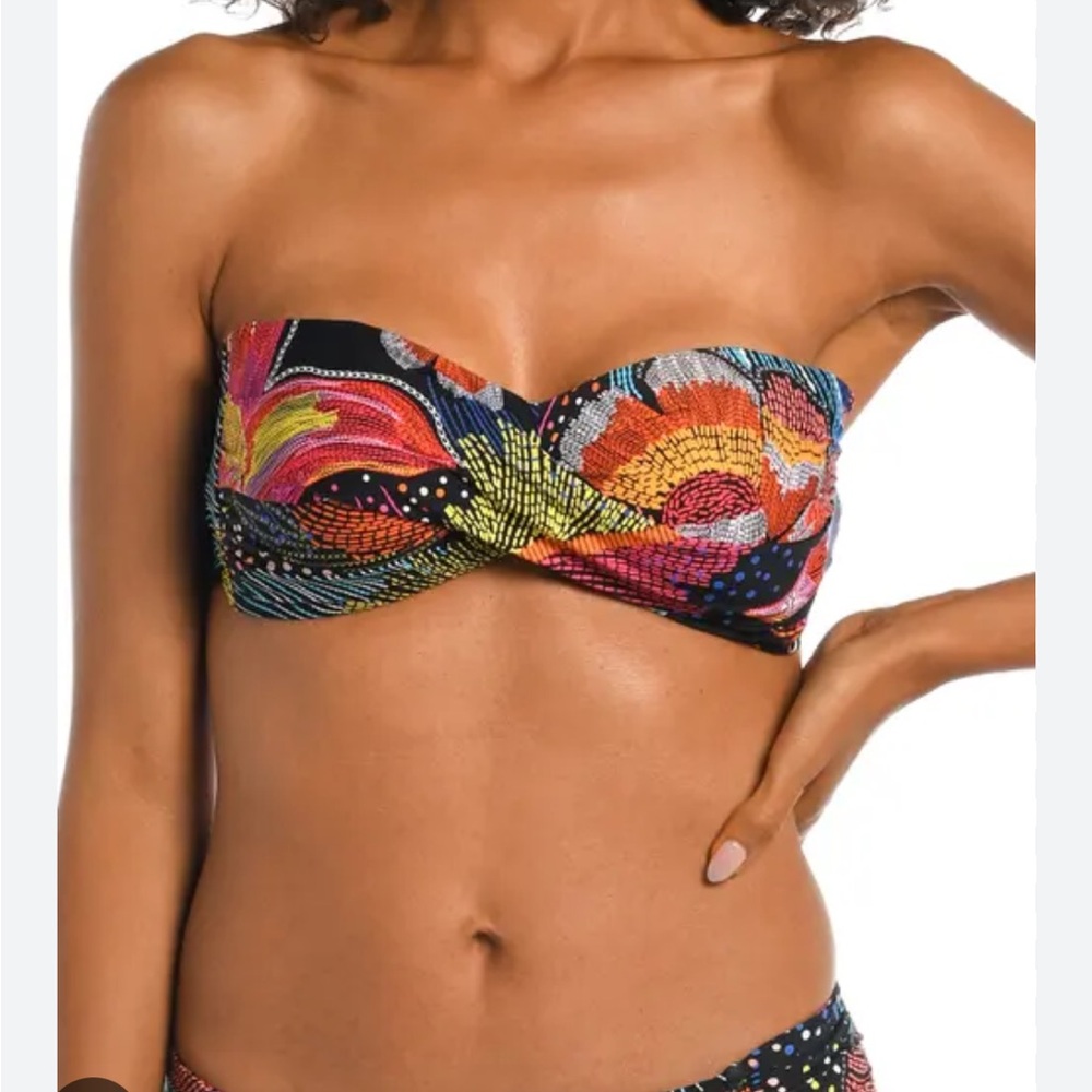 la blanca sunlit soiree bandeau bikini - Picture 2 of 9